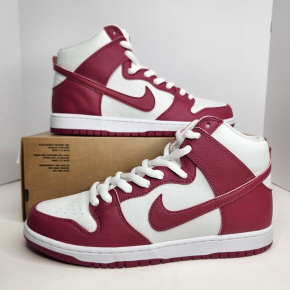Nike SB Dunk High Pro ISO  Sweet Beet Size 13 Men - Picture 1 of 8